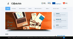 Desktop Screenshot of callystoarts.org